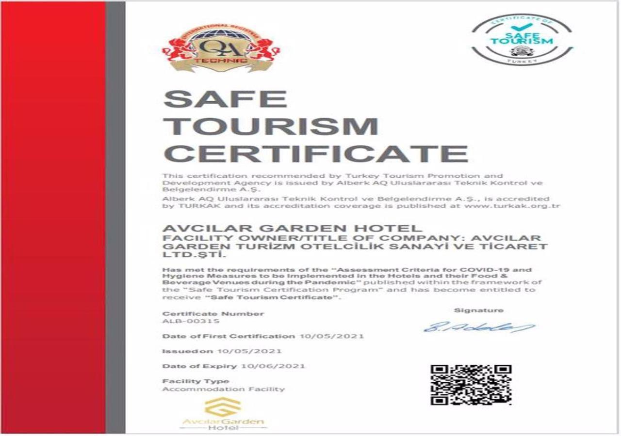 Avcilar Garden Hotel Istanbul Exterior photo